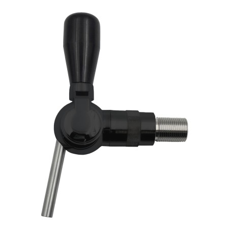 Robinet alpha laiton chromé noir Robinet alpha laiton chromé noir