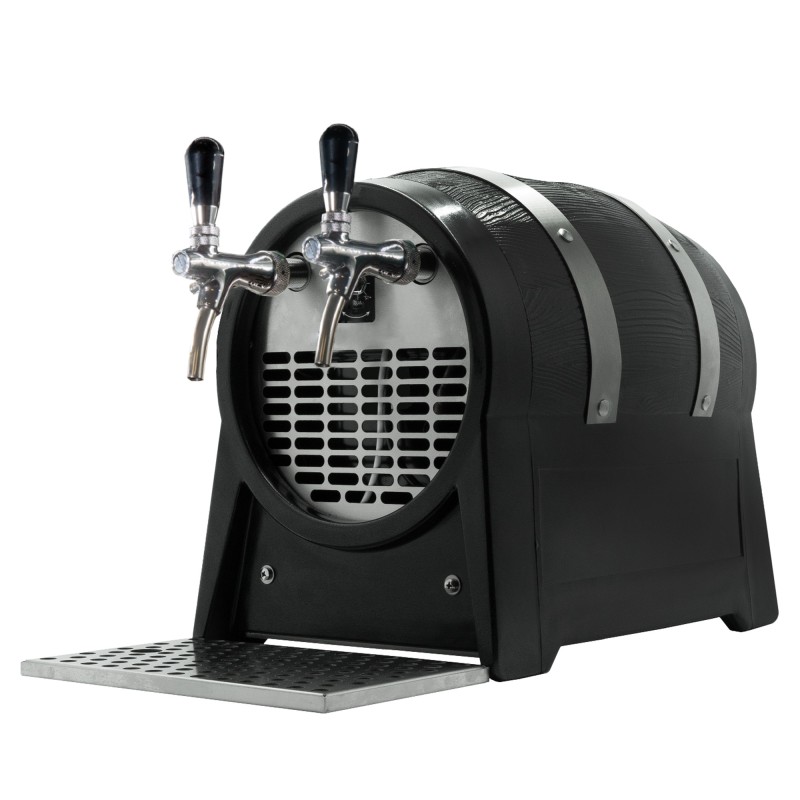 Tireuse à bière forme tonneau