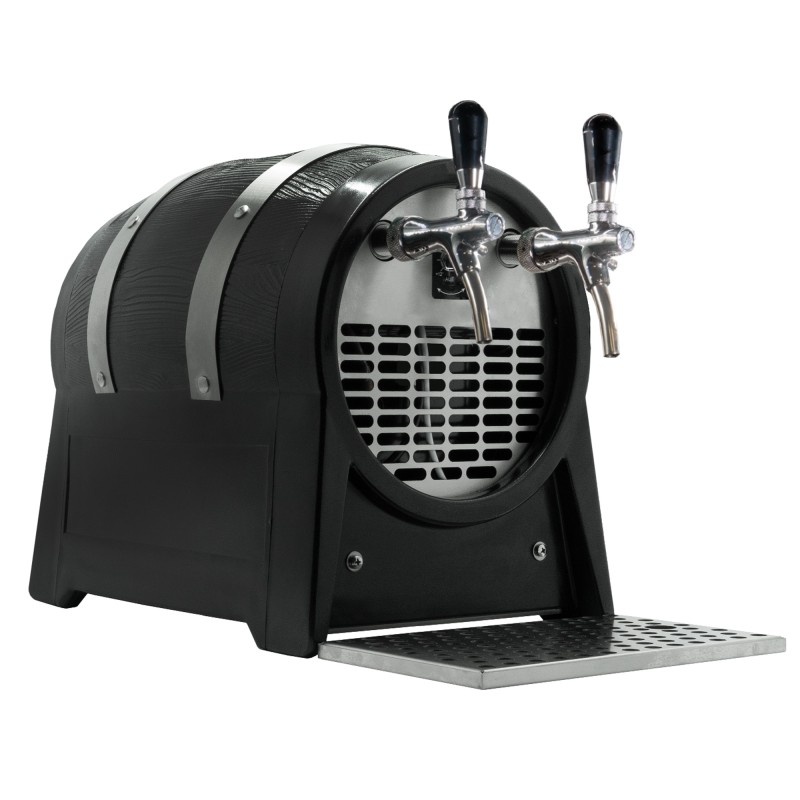 Tireuse à bière forme tonneau