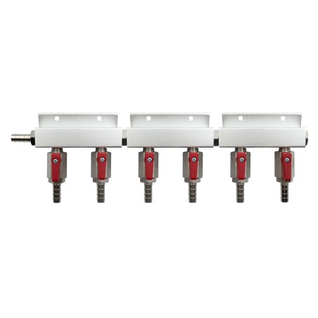 Distributeur CO2 6 vannes Distributeur CO2 6 vannes