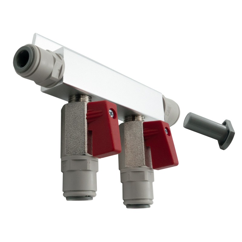 Distributeur CO2 deux vannes