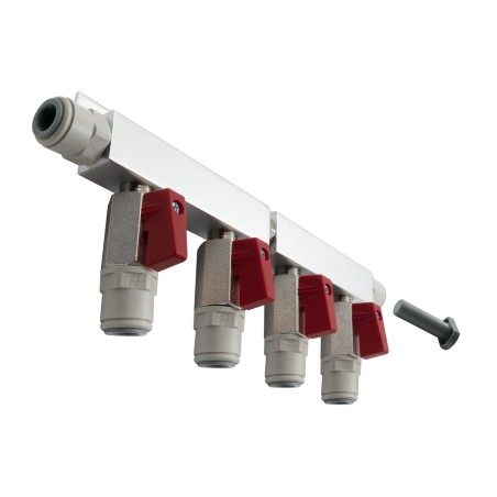 Distributeur CO2 4 sorties Distributeur CO2 4 sorties