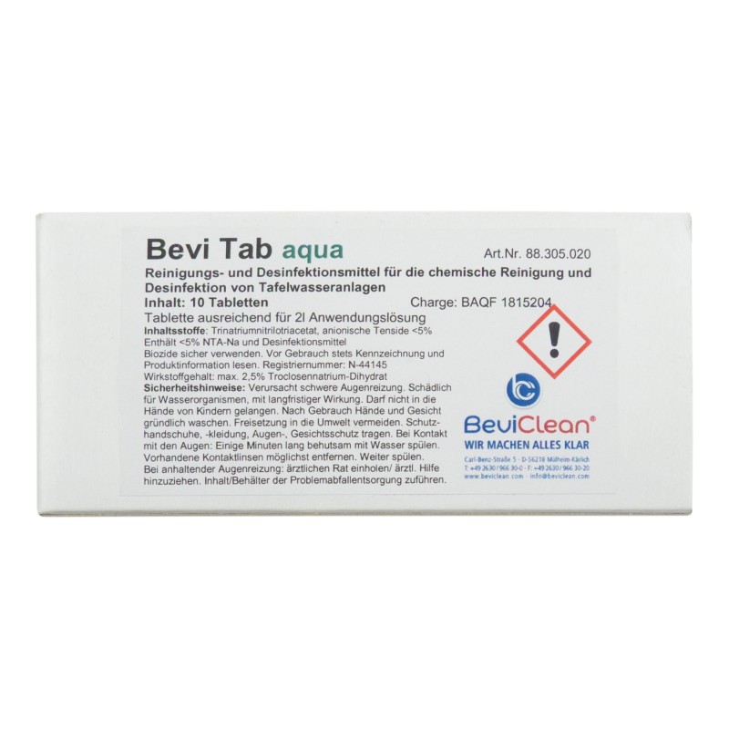 Bevi aqua pastilles