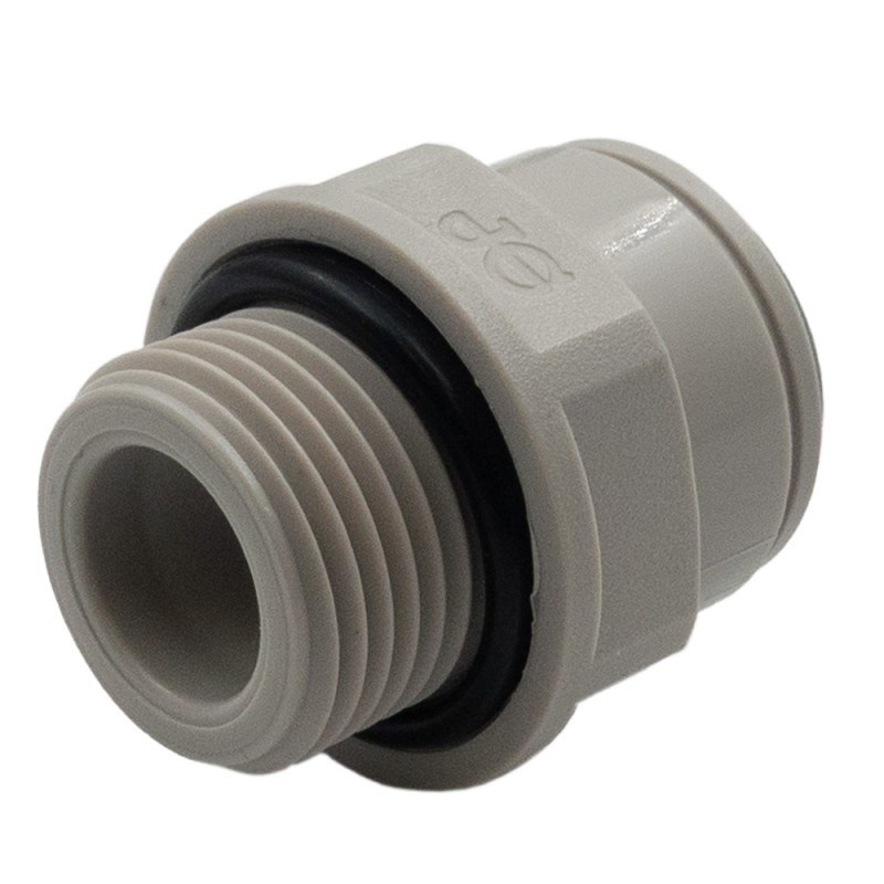 Union simple mâle 3/8