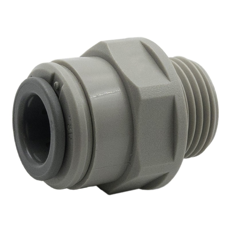 Union simple mâle 3/8