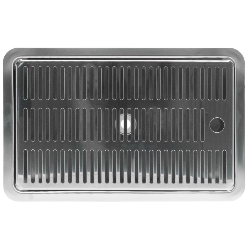 Égouttoir encastrable avec évacuation