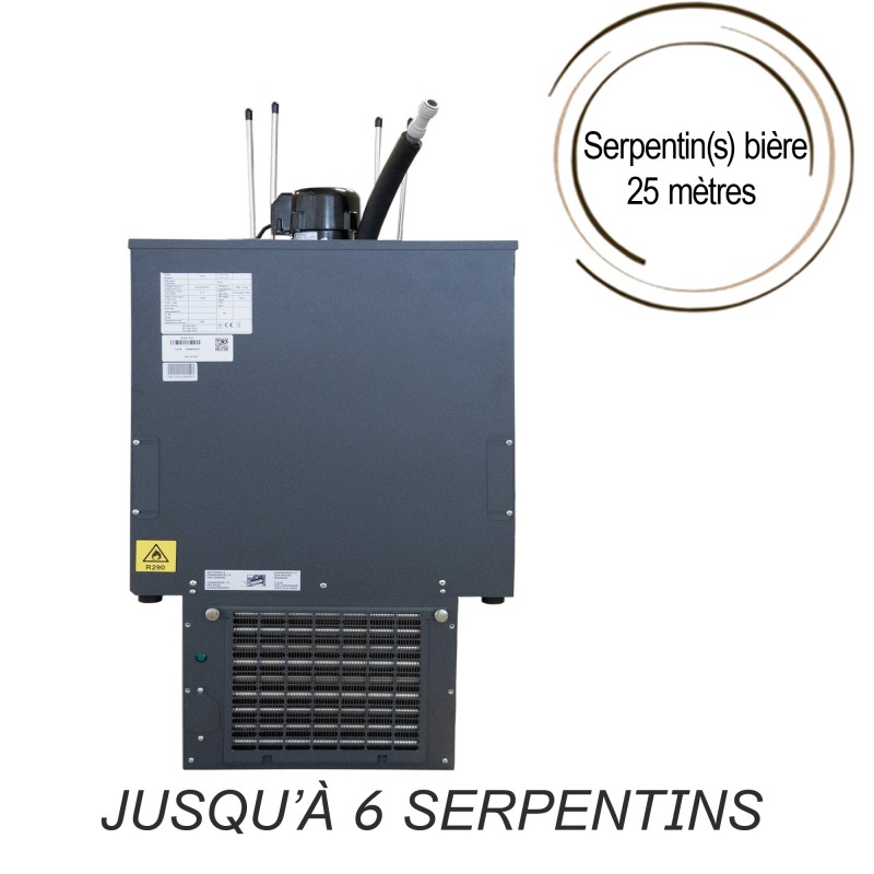 Tireuse à bain d'eau sous comptoir