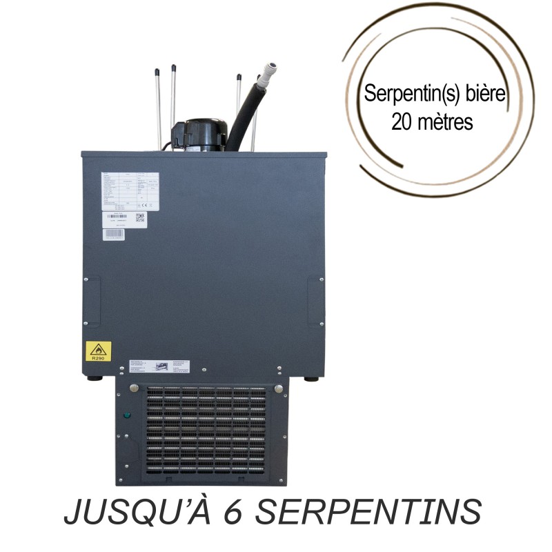 Tireuse à bain d'eau sous comptoir