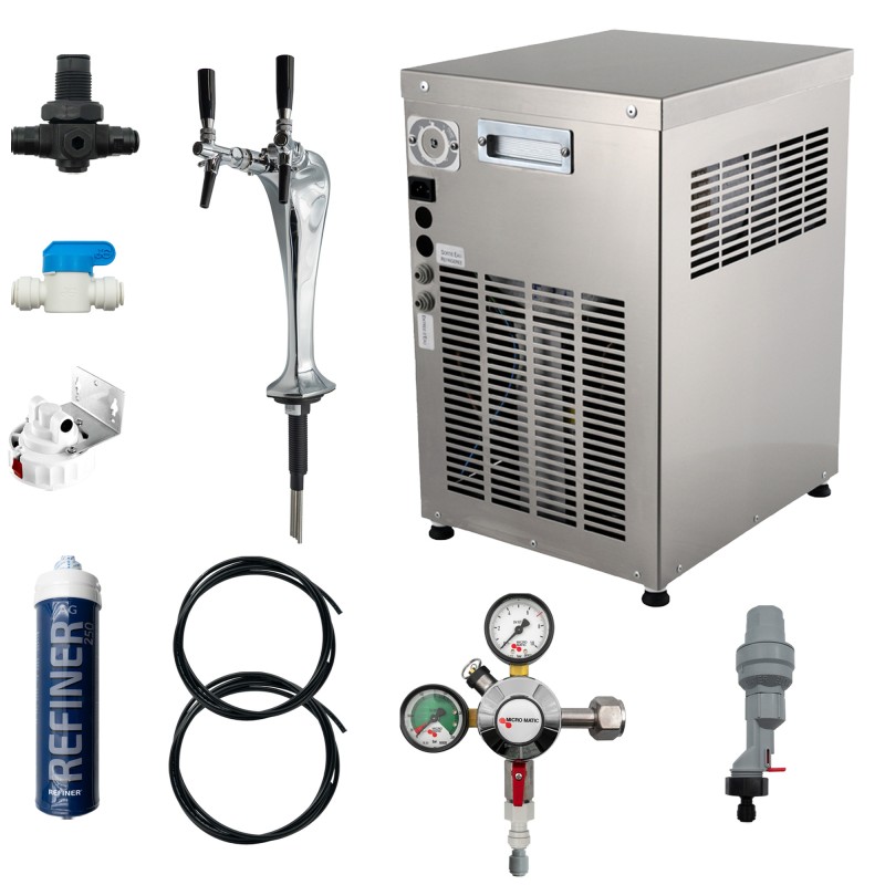 Pack fontaine à eau sous comptoir