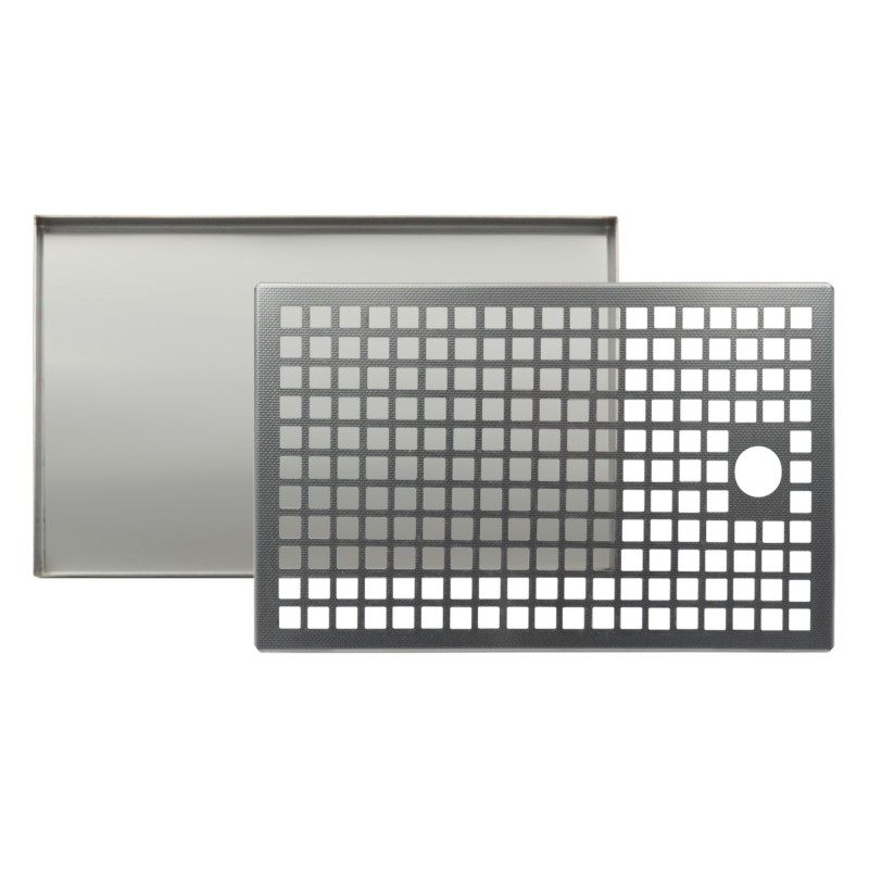 Égouttoir rectangulaire inox