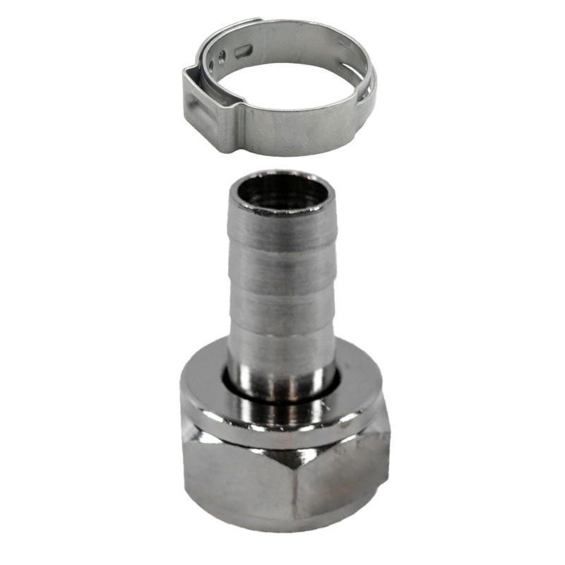 Embout cannelé avec joint