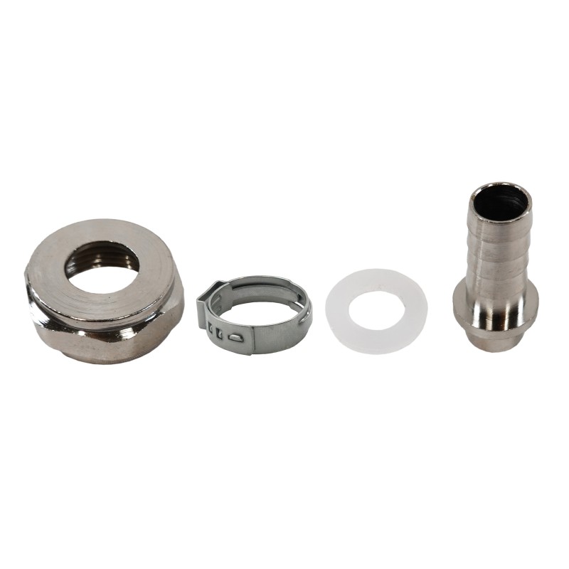 embout cannelé avec joint et écrou