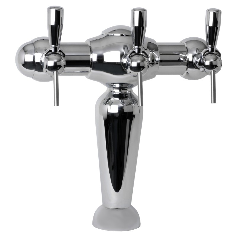 Colonne chromée modèle parisienne