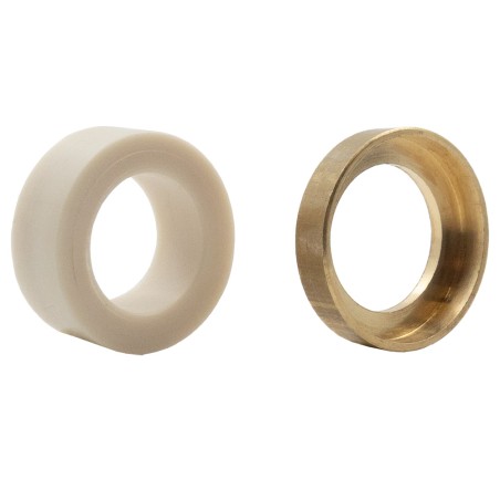 Joint blanc avec bague Joint blanc avec bague