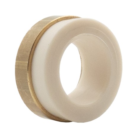 Joint blanc avec bague Joint blanc avec bague