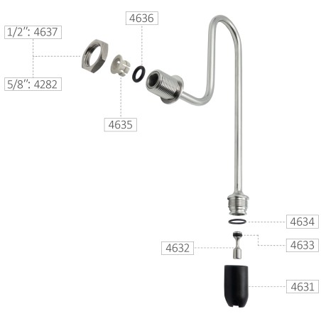 Vue éclatée robinet EasyTap Vue éclatée robinet EasyTap