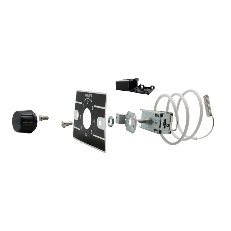 Thermostat tireuse avec bouton