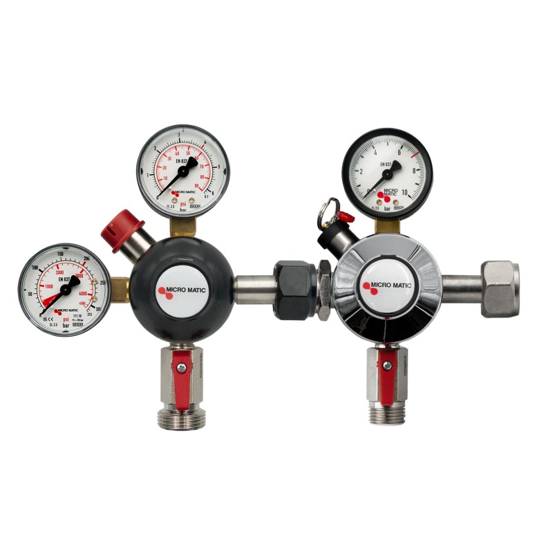 double détendeur CO2 micro matic