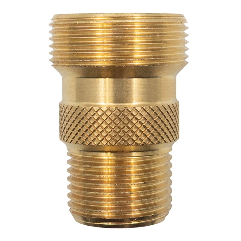 Adaptateur avec deux filetages mâle