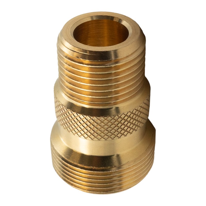 Adaptateur avec deux filetages mâle