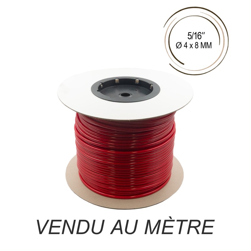 Tuyau John Guest rouge 5/16"