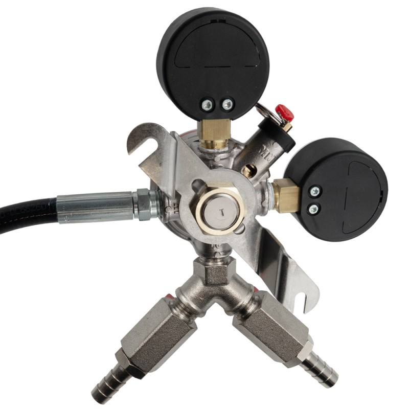 Détendeur avec tuyau haute pression