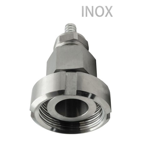 Adaptateur Inox sortie cuve Adaptateur Inox sortie cuve