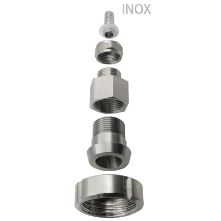 Adaptateur Inox sortie cuve Adaptateur Inox sortie cuve