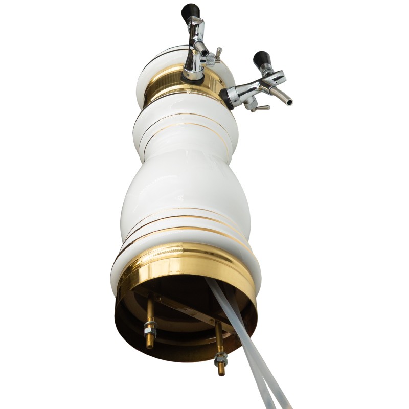 Colonne céramique 2 robinets