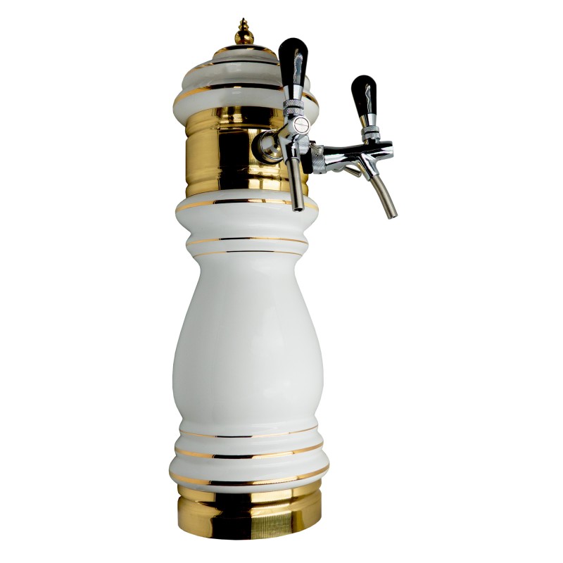 Colonne céramique 2 robinets