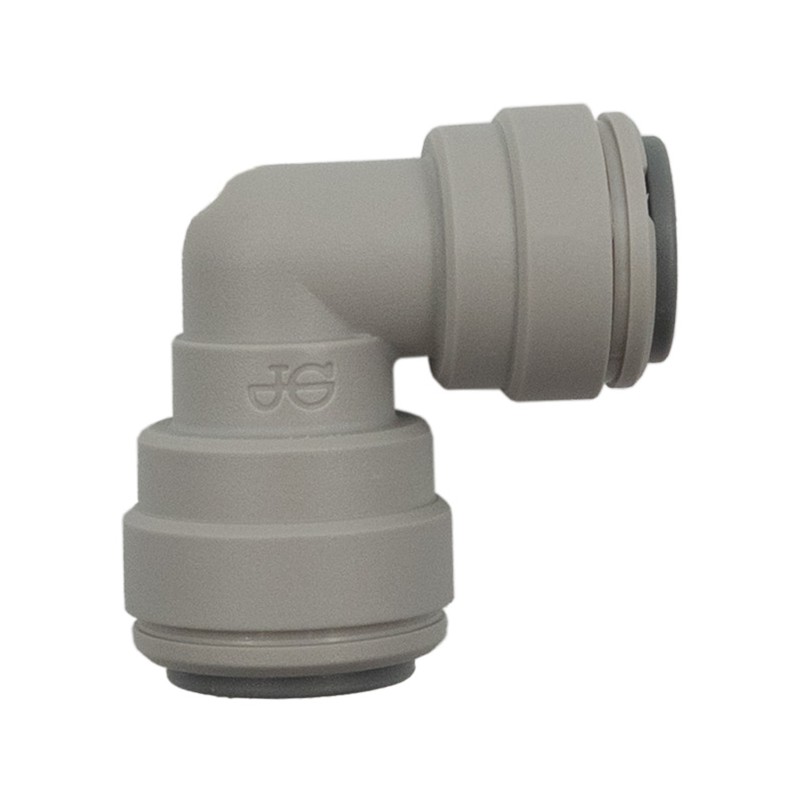 Raccord coudé inégal John Guest