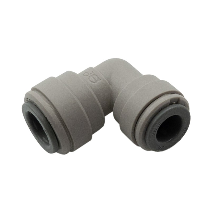 Raccord coudé inégal John Guest