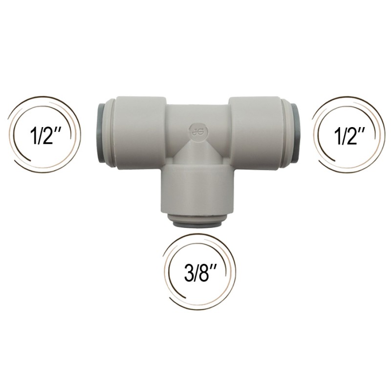 Raccord en T type John Guest