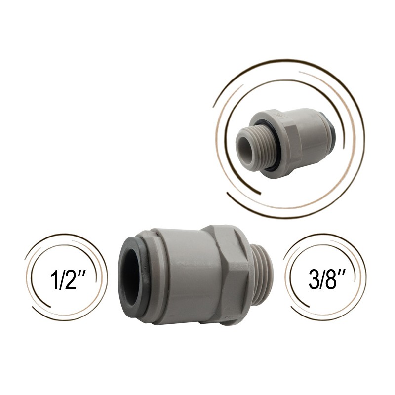 Union simple mâle John Guest