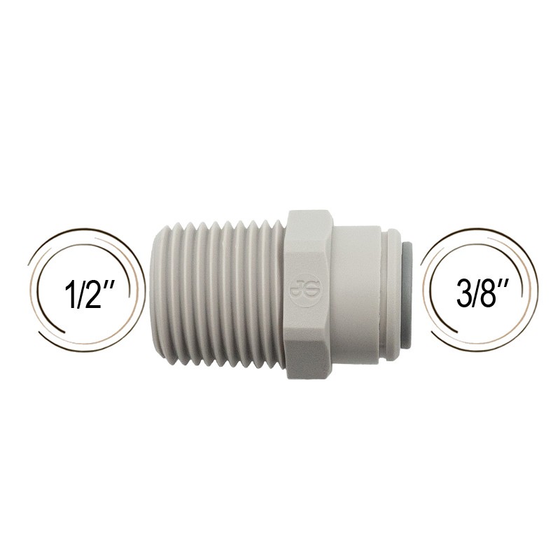 Union simple mâle John Guest