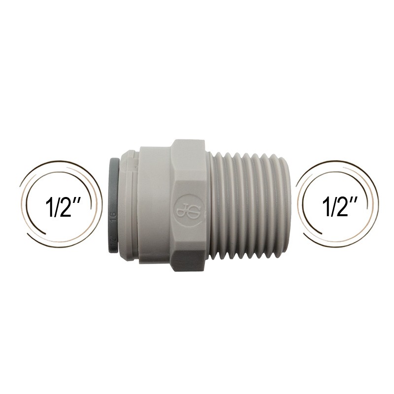 Union simple mâle John Guest