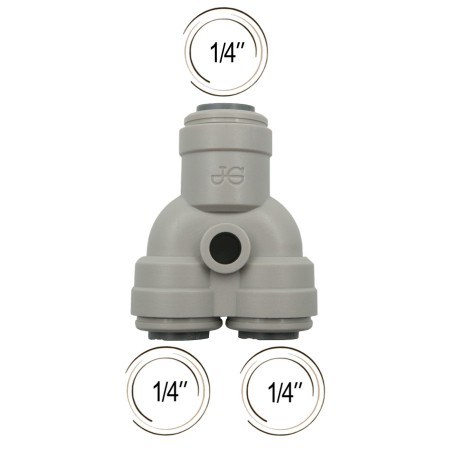 Raccord Y John Guest 1/4"