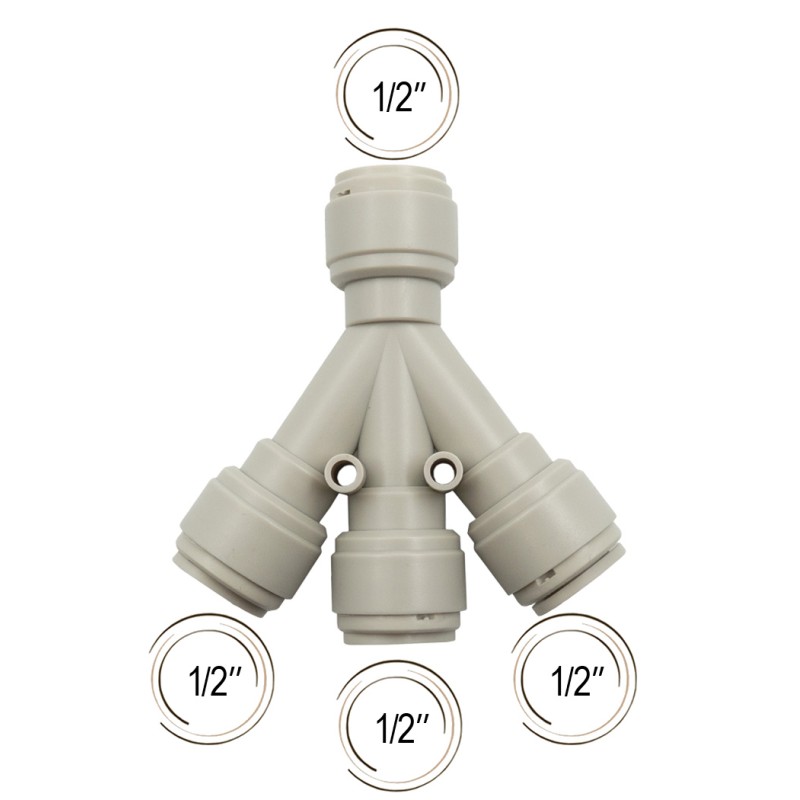 Raccord Y type John Guest