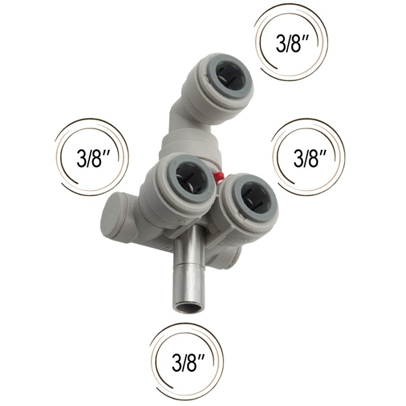 Raccord trident John guest