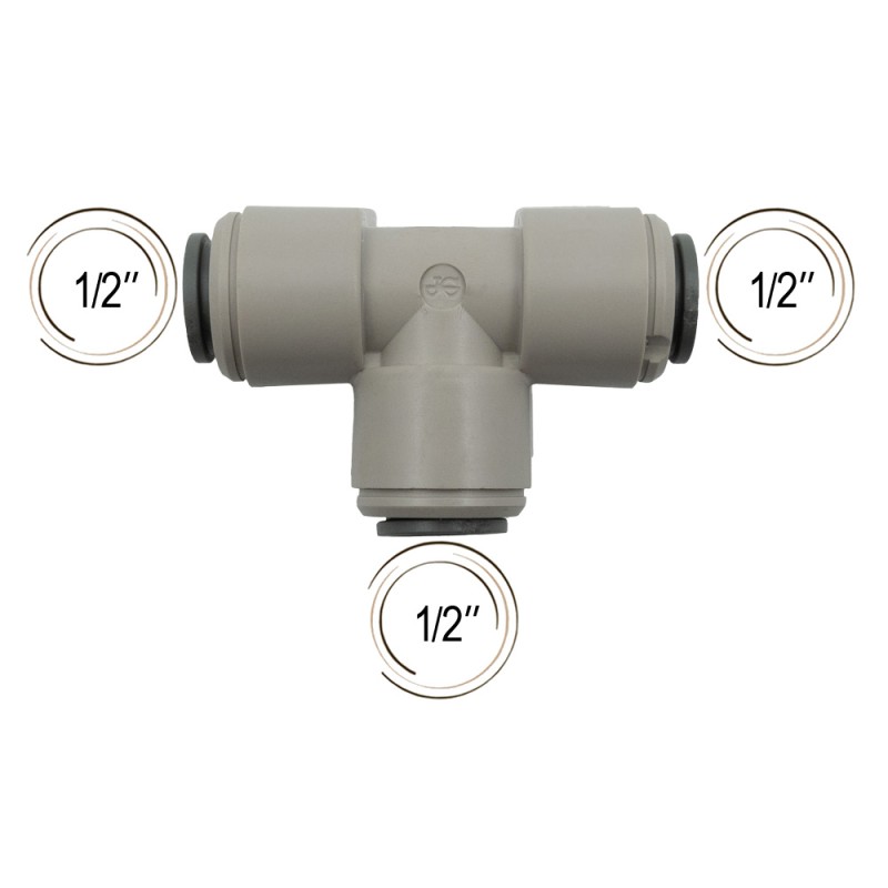 Raccord T john guest