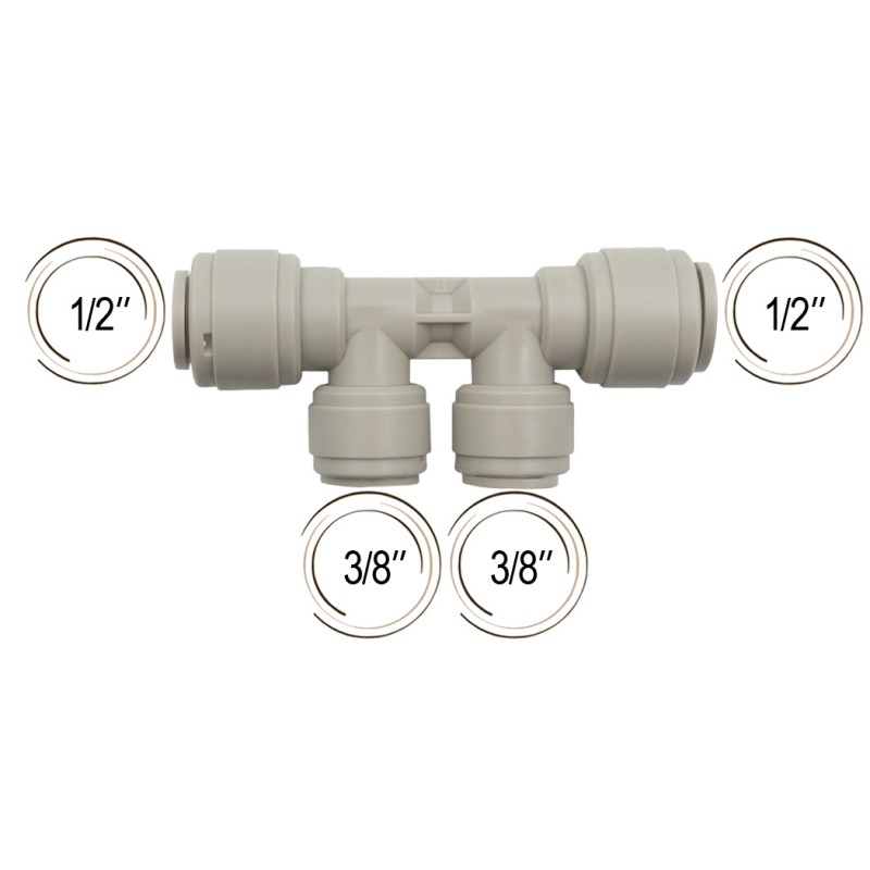 Raccord en T John Guest