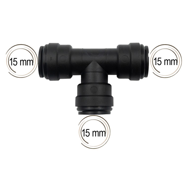 Raccord en T type John Guest