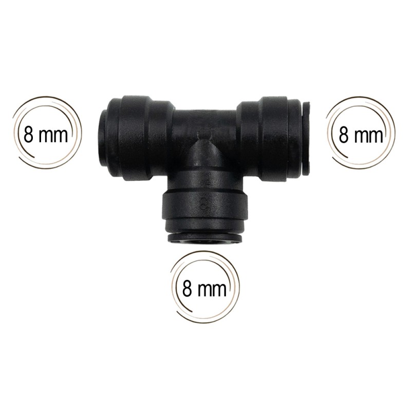 Raccord en T type John Guest