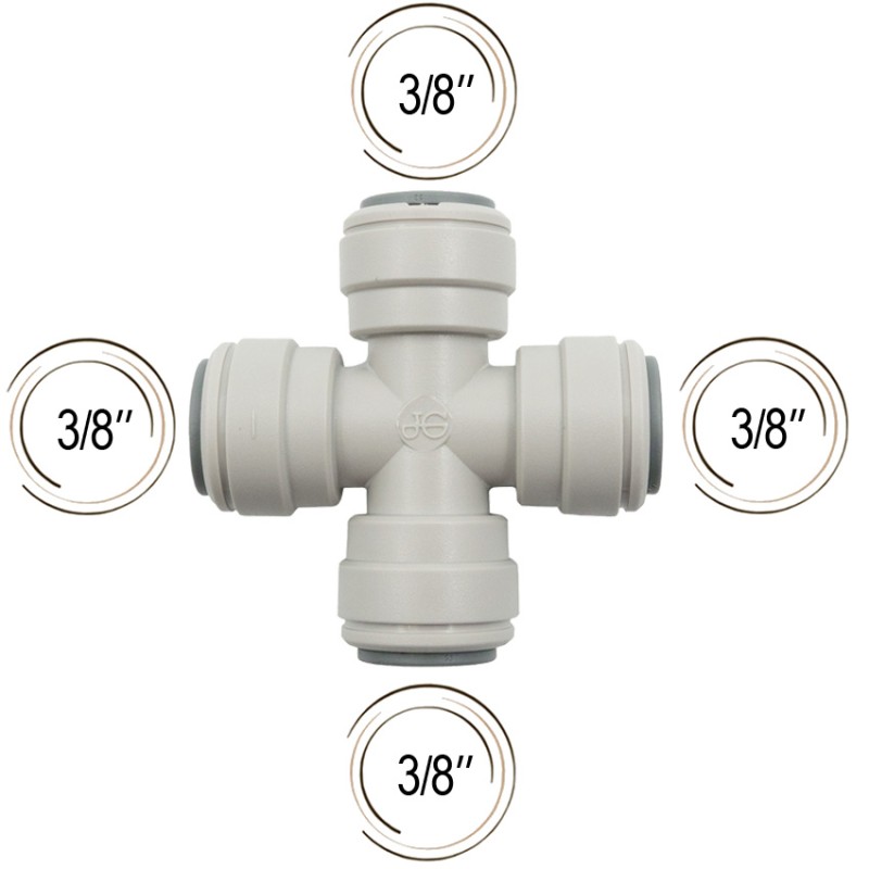 Raccord en croix John Guest