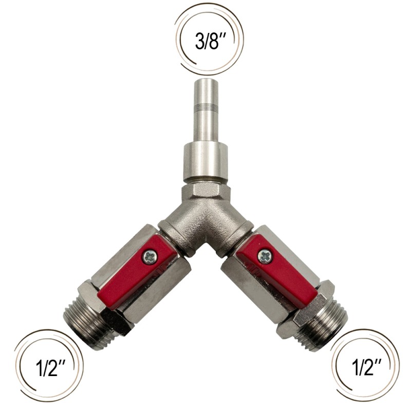 Répartiteur CO2 à vannes