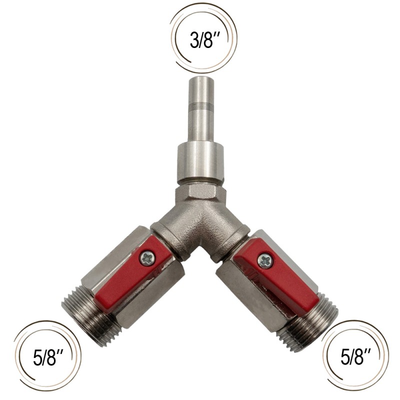 Répartiteur CO2 à vannes