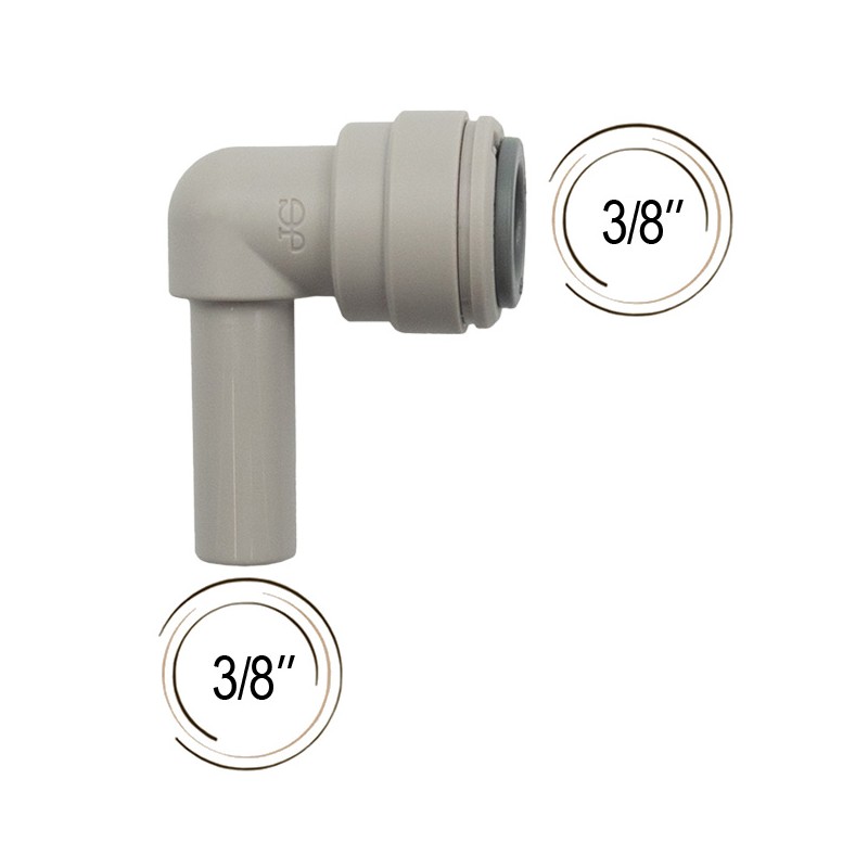 Équerre queue lisse john guest