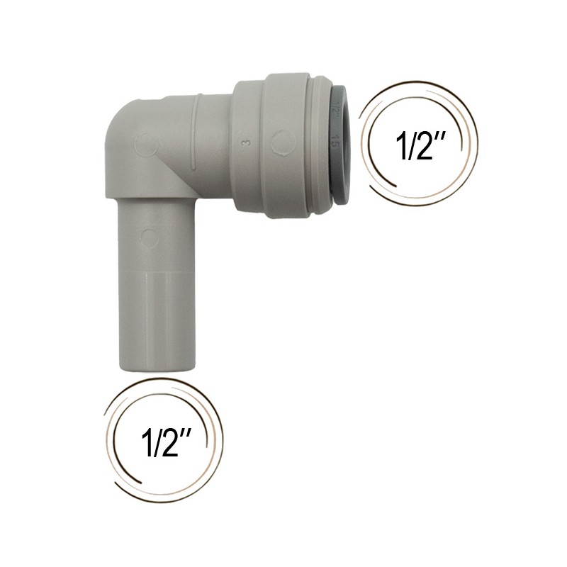 Équerre à queue lisse John Guest