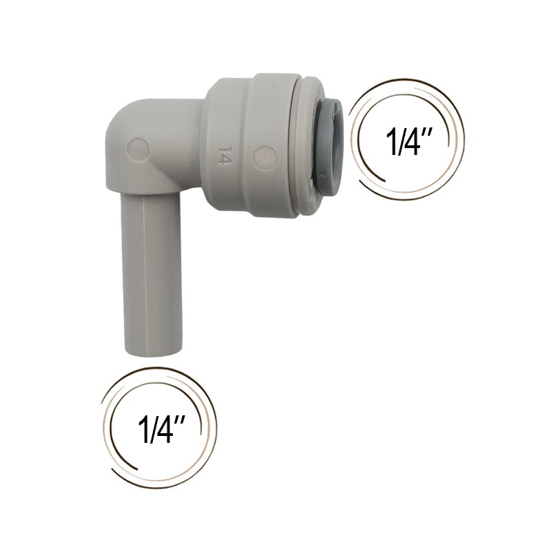 Équerre à queue lisse John Guest