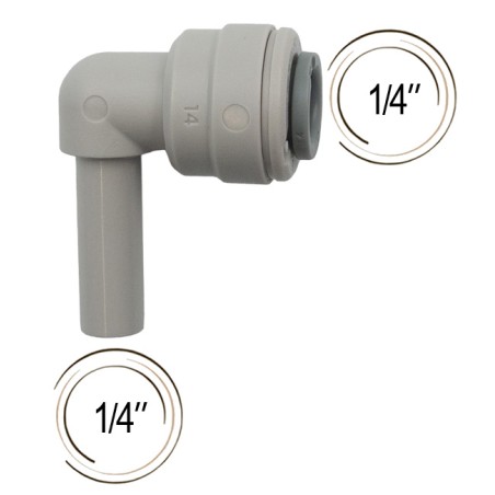 Équerre à queue lisse John Guest